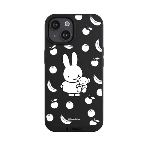 Apple iPhone 15 NIVOpure Miffy mit Obst Tranparent