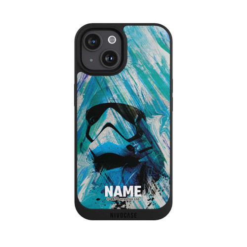 Apple iPhone 15 NIVOpure Stormtrooper Watercolor Personalisierbar