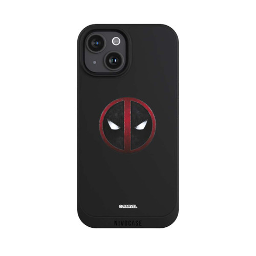 Apple iPhone 15 NIVOpure Deadpool Logo Transparent