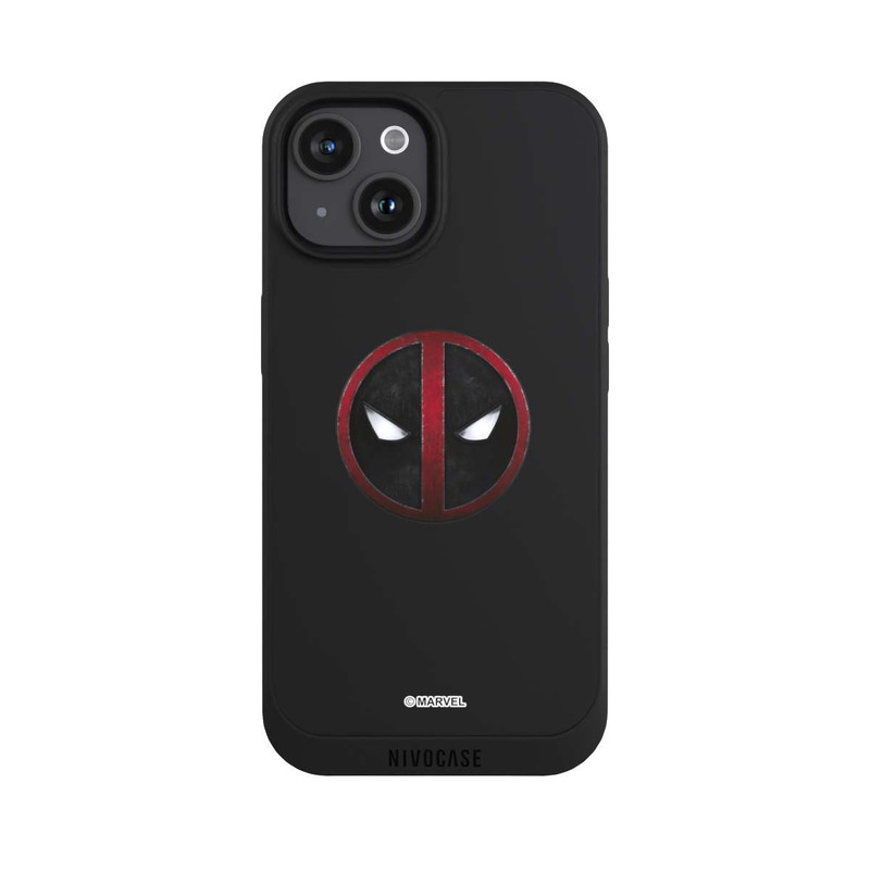iPhone 15 NIVOpure Deadpool Logo Transparent