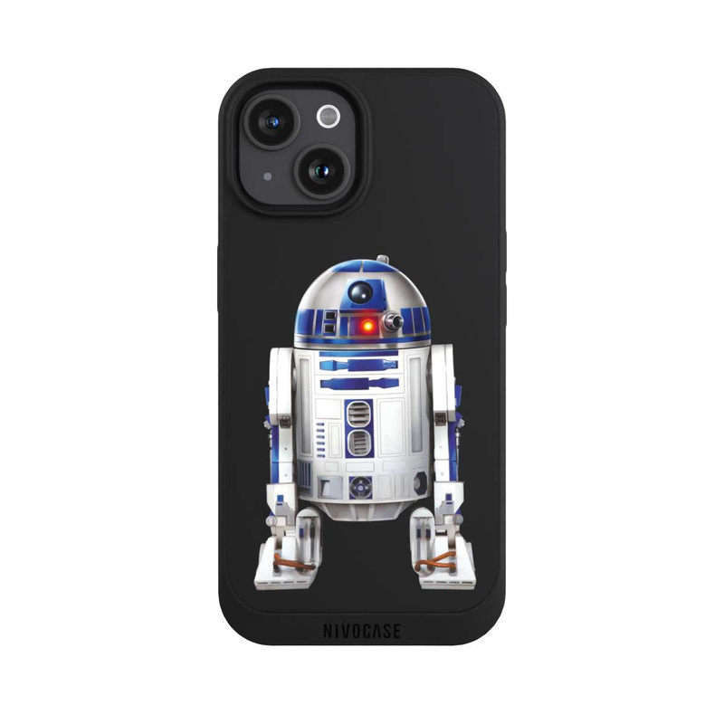 iPhone 15 NIVOpure Star Wars R2D2 Transparent