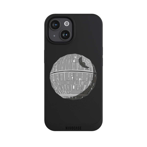 Apple iPhone 15 NIVOpure Death Star Transparent