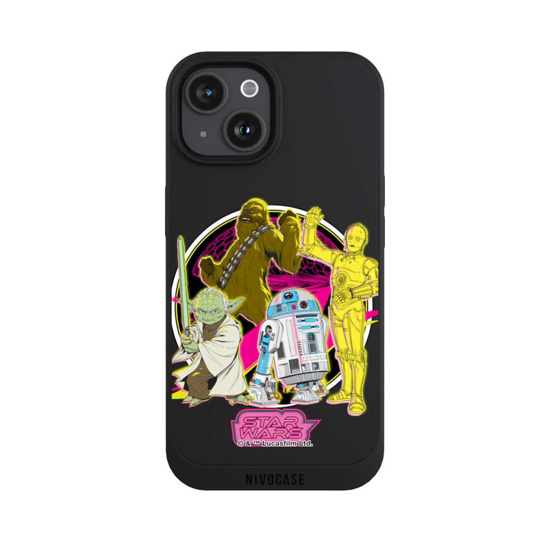 iPhone 15 NIVOpure Star Wars Heroes Neon