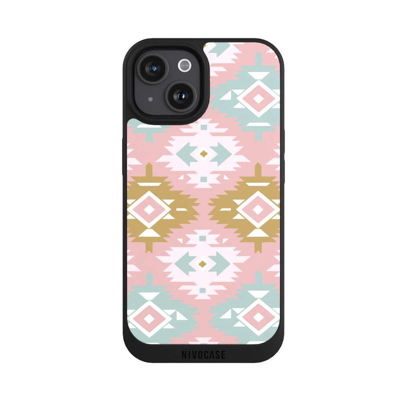 iPhone 15 NIVOpure Modern Tribal Boho Aztec Geometric Design