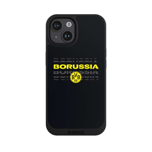 Apple iPhone 15 NIVOpure Borrussia Gelb Schwarz