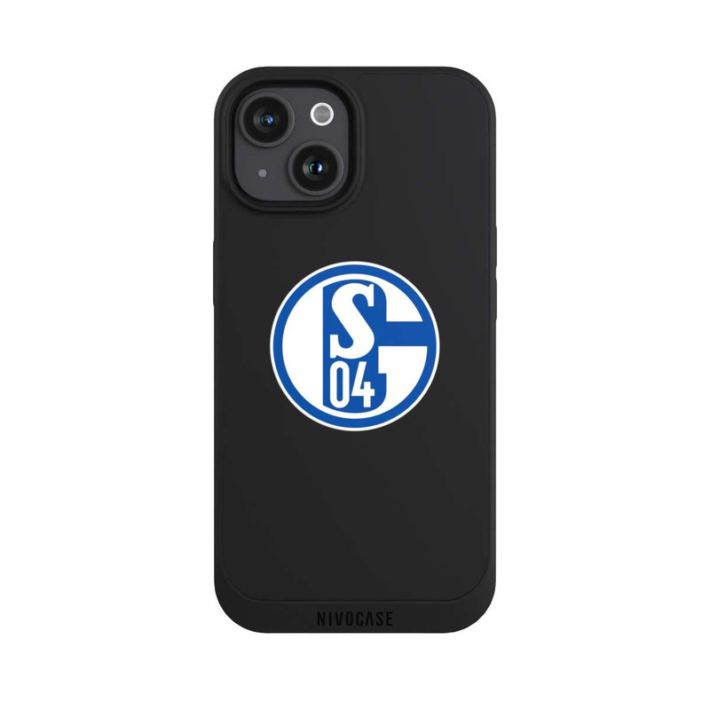 iPhone 15 NIVOpure FC Schalke 04 Logo Transparent