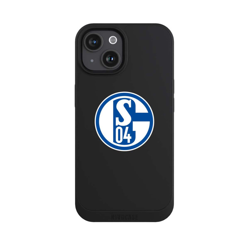 iPhone 15 NIVOpure FC Schalke 04 Logo Transparent