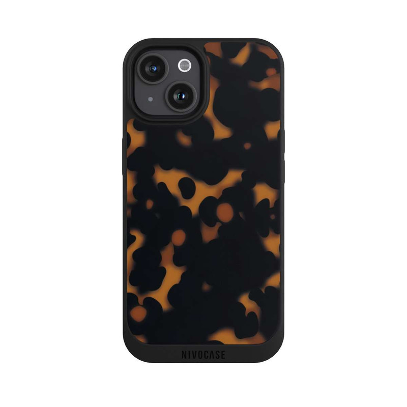 iPhone 15 NIVOpure Motif écaille de tortue
