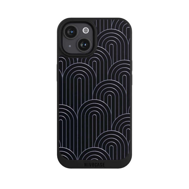 iPhone 15 NIVOpure Art Déco Argent