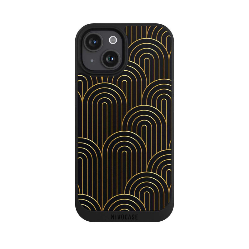iPhone 15 NIVOpure Art Deco Gold