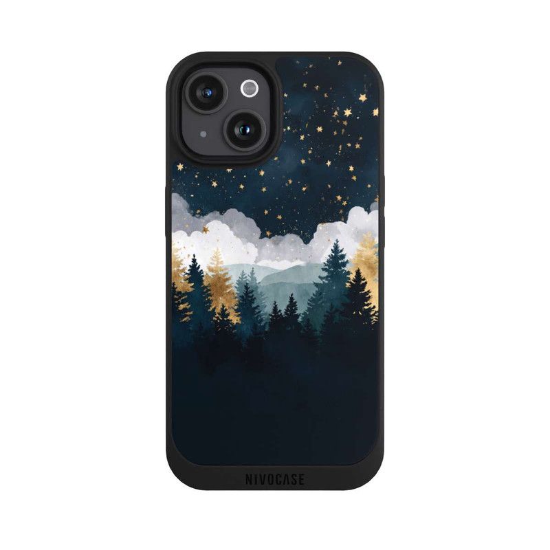 iPhone 15 NIVOpure Indigo Night Forest