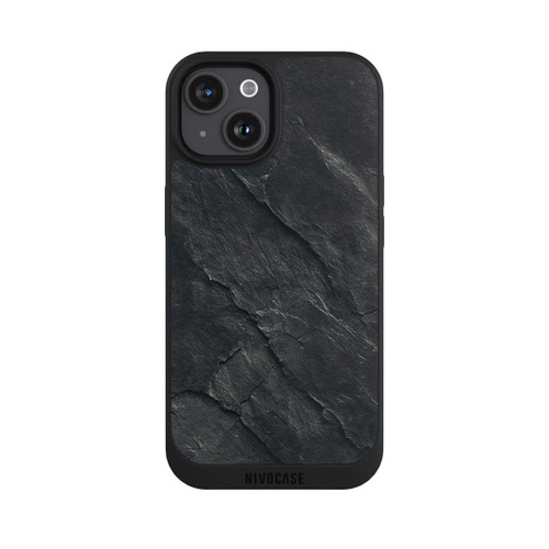 Apple iPhone 15 NIVOpure Dark Grey Slate Look