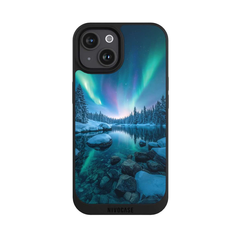 iPhone 15 NIVOpure Aurora Borealis Glow with AI
