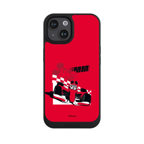 Apple iPhone 15 NIVOpure Micky Maus Racing Legende Rot