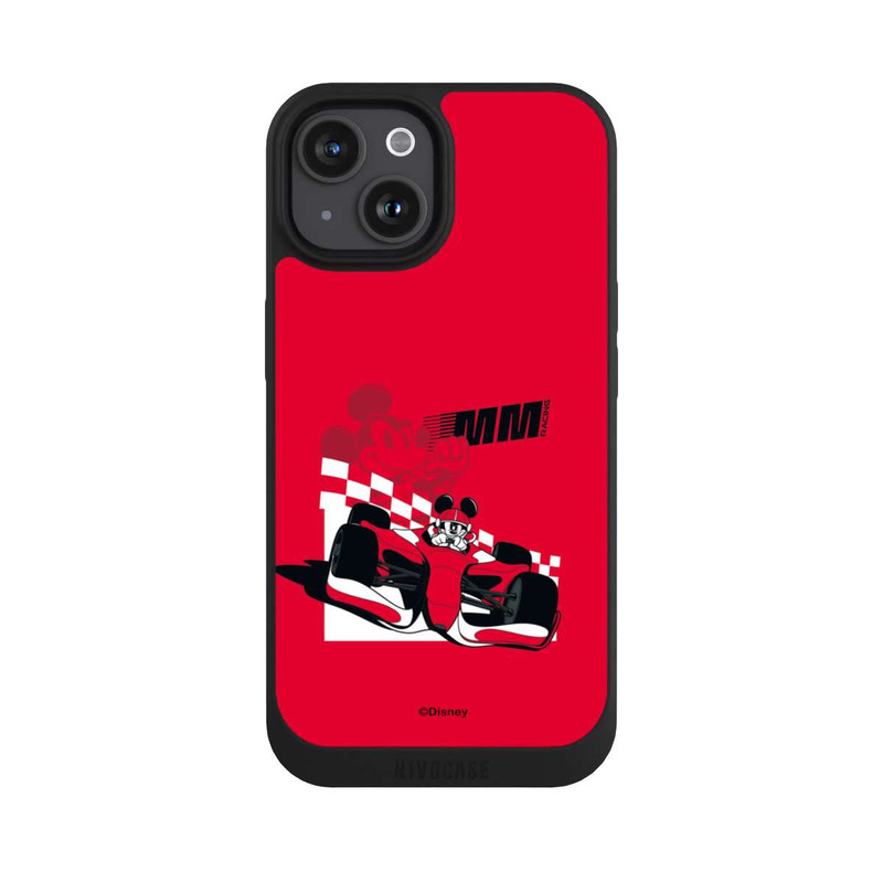 iPhone 15 NIVOpure Micky Maus Racing Legende Rot