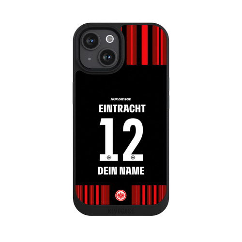 Apple iPhone 15 NIVOpure Eintracht Frankfurt Trikot Personalisierbar 26-27
