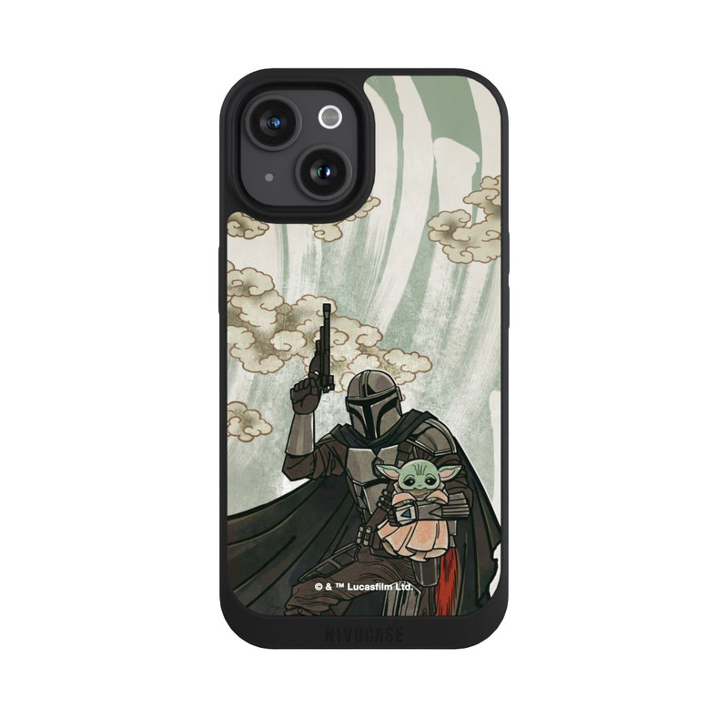 iPhone 15 NIVOpure Mandalorian und Child japanisch