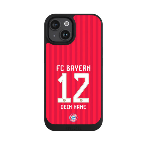 Apple iPhone 15 NIVOpure FC Bayern München Trikot Personalisierbar 26-27
