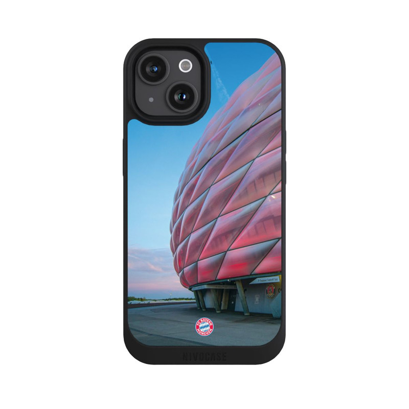iPhone 15 NIVOpure FC Bayern Allianz Arena Aube