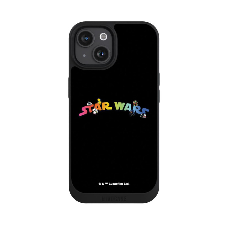 iPhone 15 NIVOpure Star Wars Logo Bunt