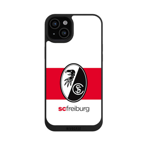 Apple iPhone 15 Plus NIVOpure SC Freiburg - Banderole Rot