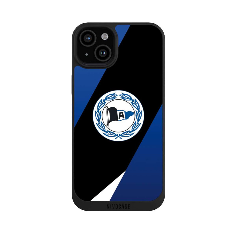 iPhone 15 Plus NIVOpure DSC Arminia Bielefeld Farbstreifen
