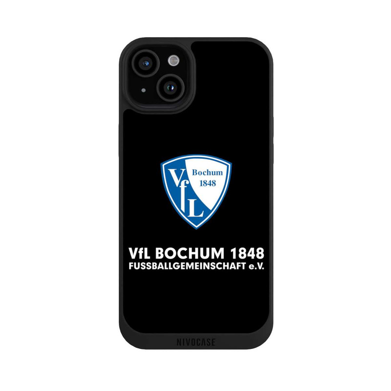iPhone 15 Plus NIVOpure VfL Bochum Logo Schwarz