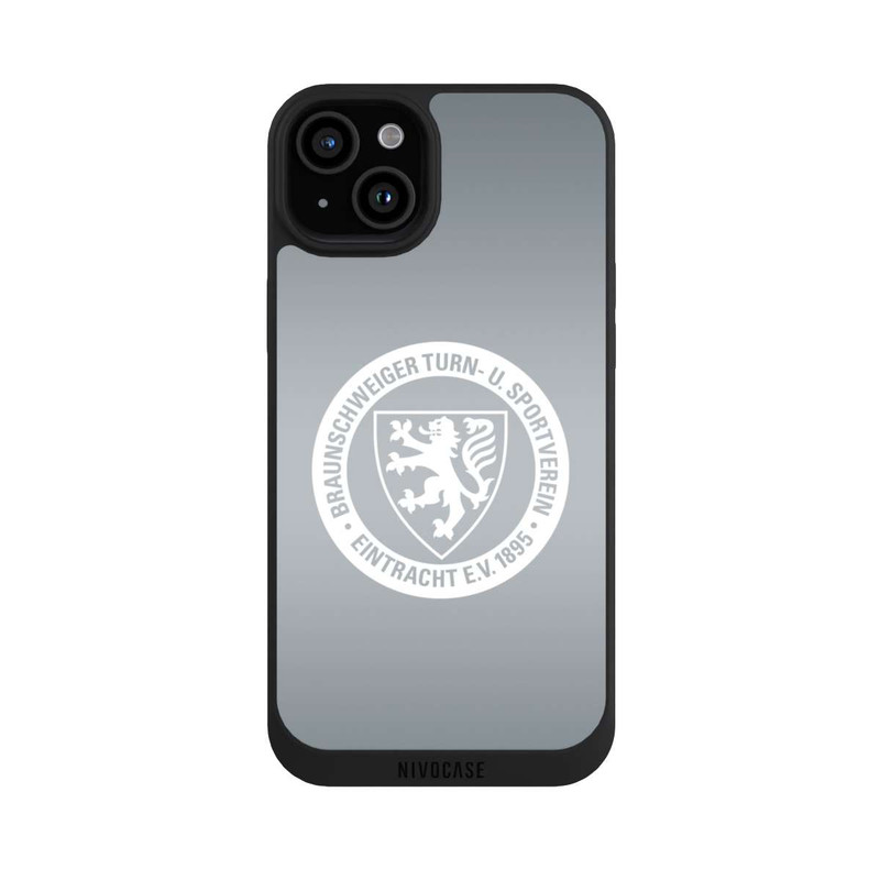 iPhone 15 Plus NIVOpure Eintracht Braunschweig Silber