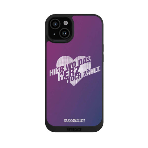 Apple iPhone 15 Plus NIVOpure VfL Bochum Hier Herz