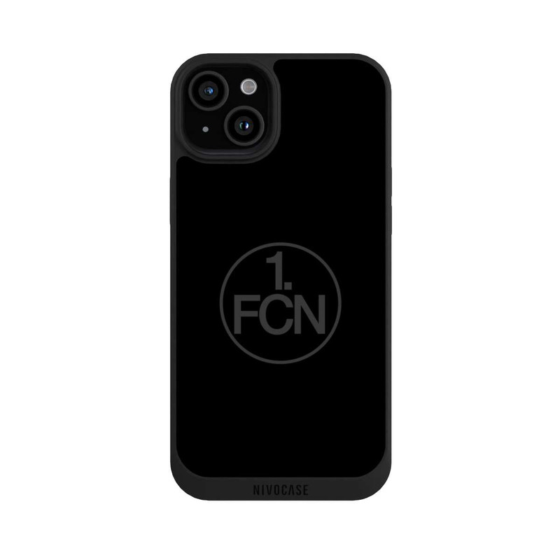 iPhone 15 Plus NIVOpure Schwarz Schlicht FCN