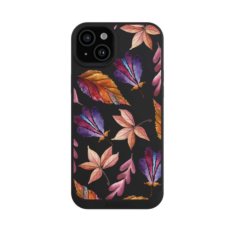 iPhone 15 Plus NIVOpure Feuilles aquarelles