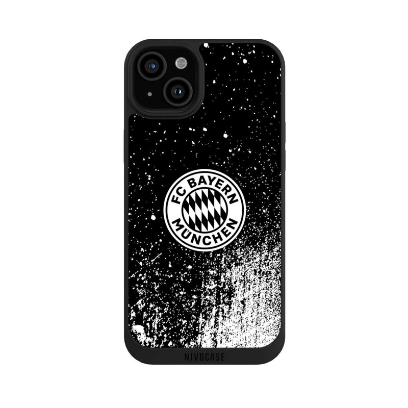 iPhone 15 Plus NIVOpure Splatter Schwarz - FCB