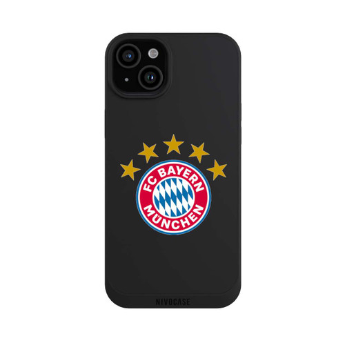 Apple iPhone 15 Plus NIVOpure FCB Logo mit Sterne - ohne Hintergrund