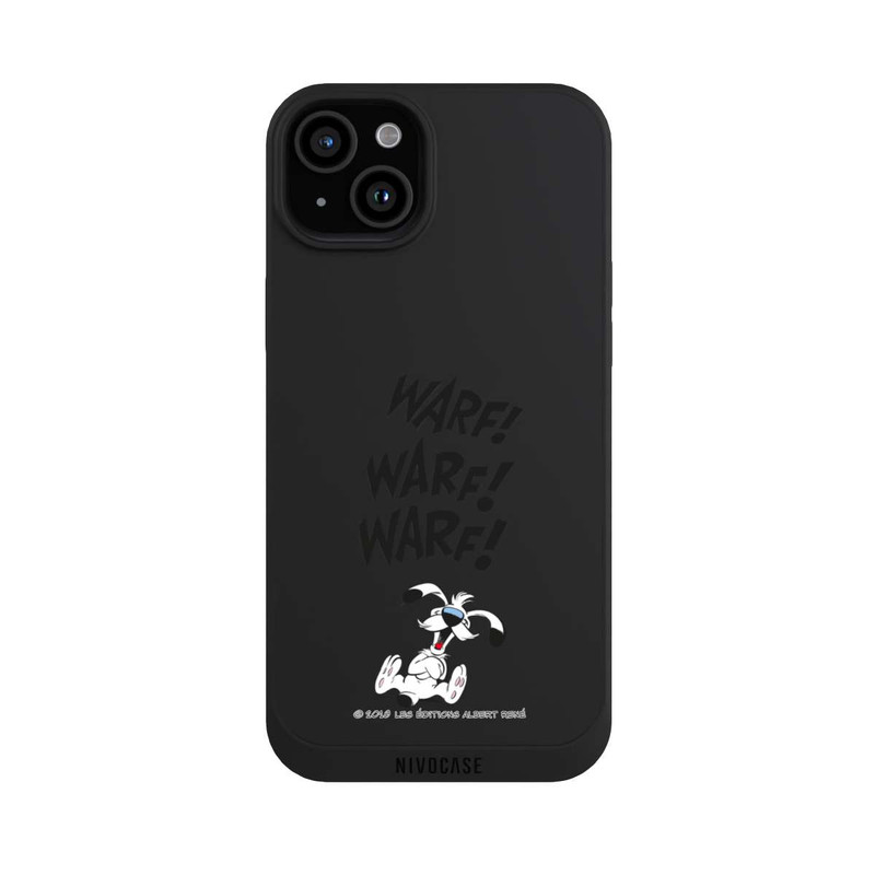 iPhone 15 Plus NIVOpure Warf Warf Idéfix Transparent