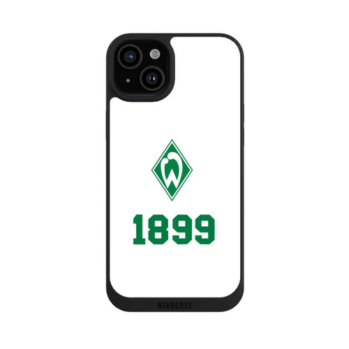Apple iPhone 15 Plus NIVOpure 1899 Grün-Weiß Lebenslang Weiss - Werder Bremen