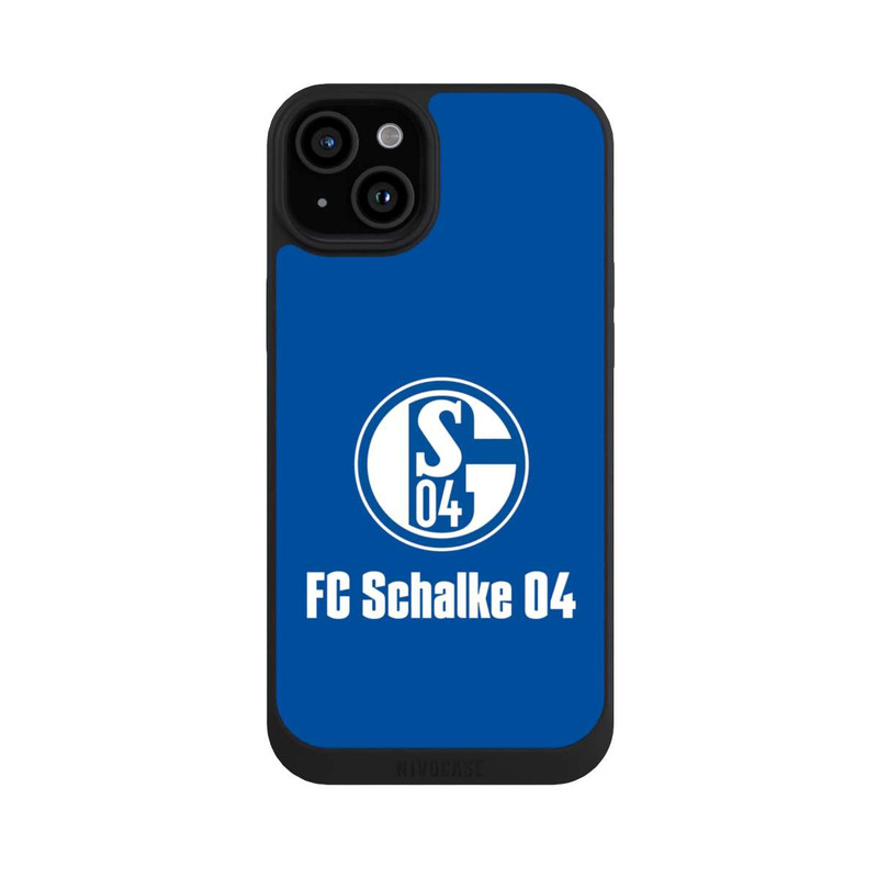 iPhone 15 Plus NIVOpure FC Schalke 04 Blau