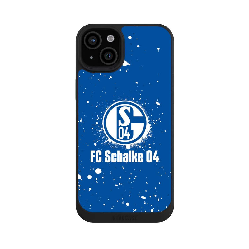 iPhone 15 Plus NIVOpure Schalke 04 - Spraylogo