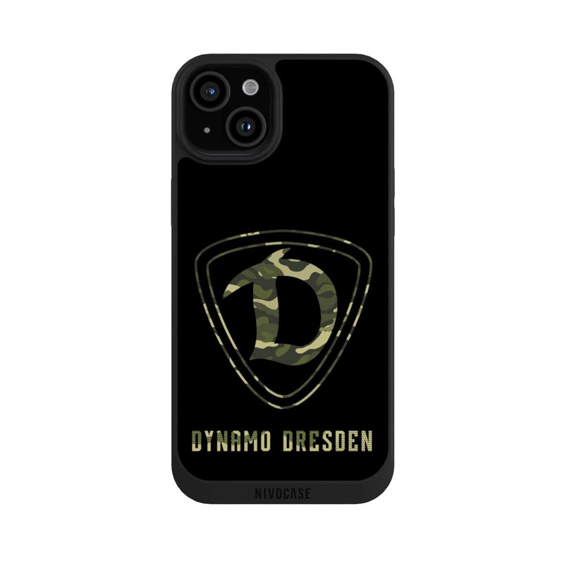 iPhone 15 Plus NIVOpure Camo D Schwarz