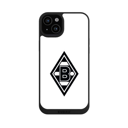 Apple iPhone 15 Plus NIVOpure Borussia Raute Weiss