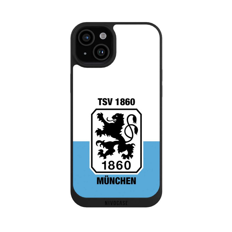 iPhone 15 Plus NIVOpure TSV 1860 blau weiss