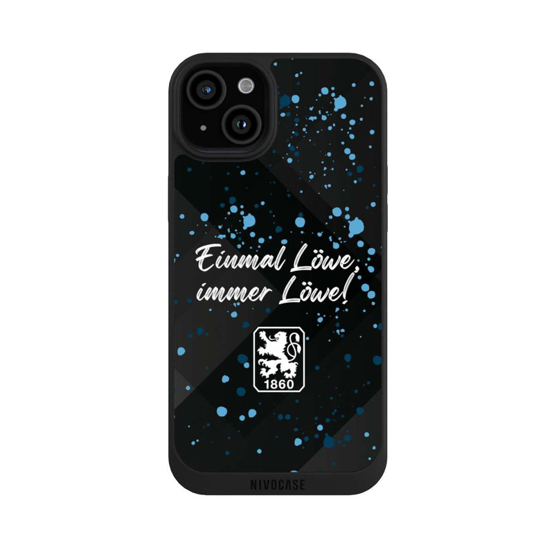 iPhone 15 Plus NIVOpure TSV 1860 Einmal Löwe