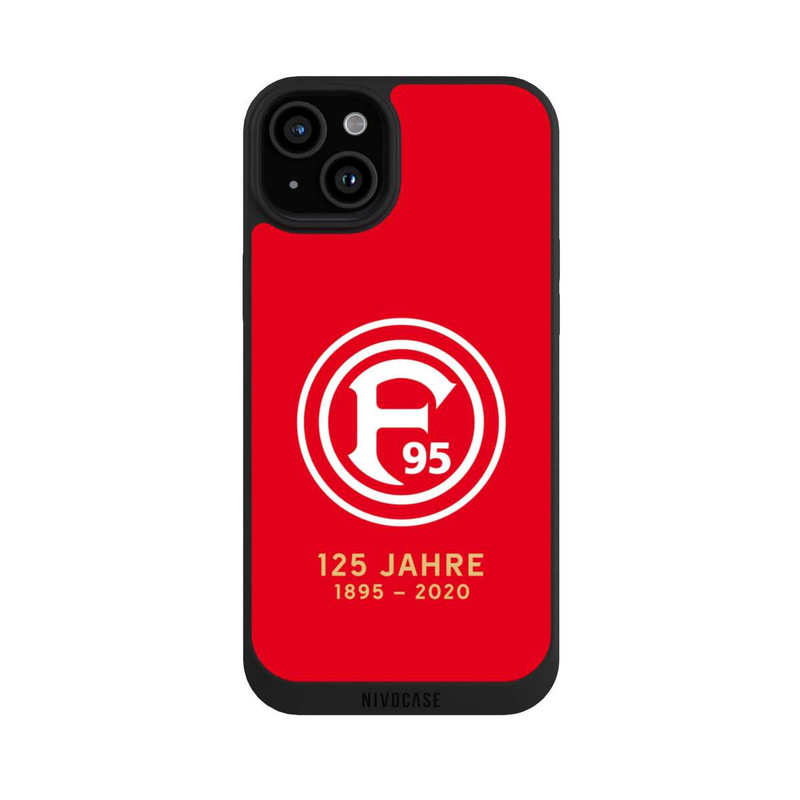 iPhone 15 Plus NIVOpure 125 Jahre Fortuna Rot