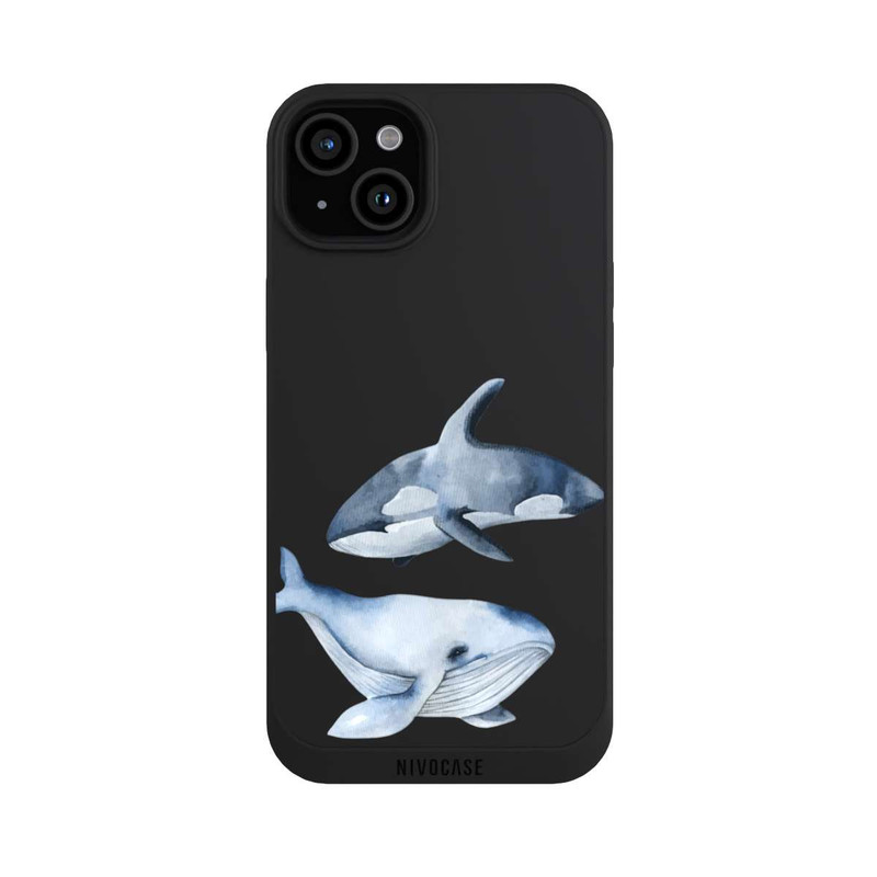 iPhone 15 Plus NIVOpure Whales transparent
