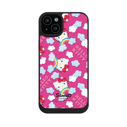 Apple iPhone 15 Plus NIVOpure Hello Kitty Regenbogenmuster