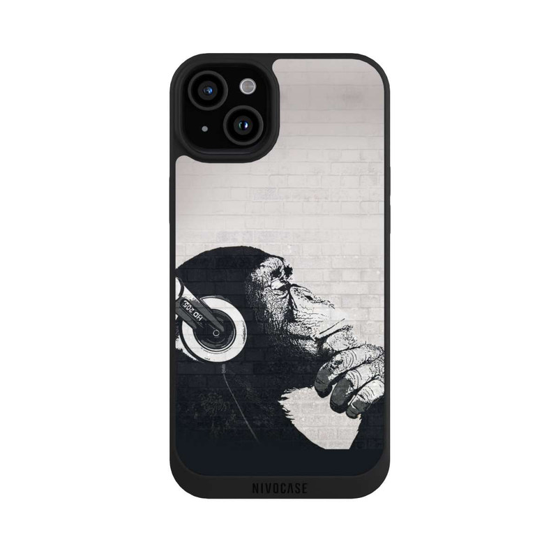 iPhone 15 Plus NIVOpure Musiker Affe