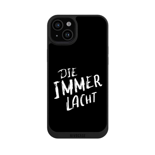 Apple iPhone 15 Plus NIVOpure Die Immer Lacht Schwarz