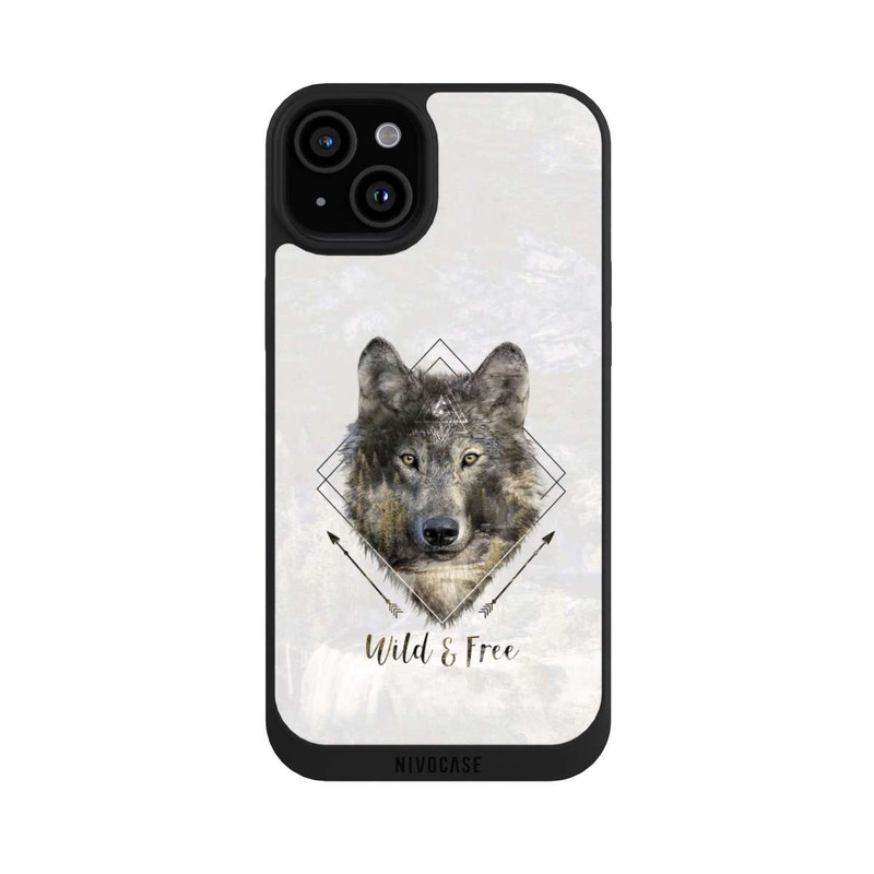 iPhone 15 Plus NIVOpure Loup Gris