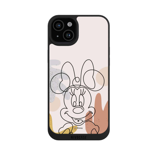 Apple iPhone 15 Plus NIVOpure Minnie Abstract Lineart