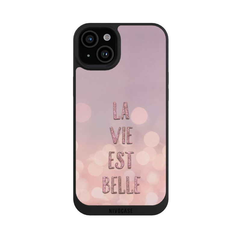 iPhone 15 Plus NIVOpure La Vie Est Belle 1