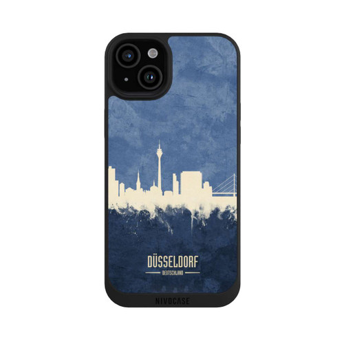 Apple iPhone 15 Plus NIVOpure Düsseldorf Allemagne Skyline
